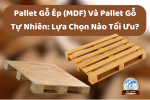 Pallet Gỗ Ép (MDF) Và Pallet Gỗ Tự Nhiên: Lựa Chọn Nào Tối Ưu?