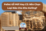 Pallet Gỗ Mới Hay Cũ: Nên Chọn Loại Nào Cho Kho Xưởng?