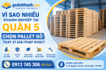 Vì Sao Nhiều Doanh Nghiệp Tại Quận 5 Chọn Pallet Gỗ Thay Vì Giải Pháp Khác?