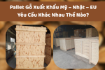 Pallet Gỗ Xuất Khẩu Mỹ – Nhật – EU: Yêu Cầu Khác Nhau Thế Nào?