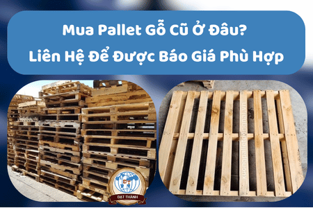 Mua Pallet Gỗ Cũ Ở Đâu? Liên Hệ Để Được Báo Giá Phù Hợp