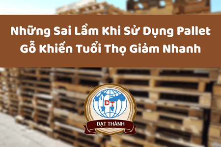 Những Sai Lầm Khi Sử Dụng Pallet Gỗ Khiến Tuổi Thọ Giảm Nhanh