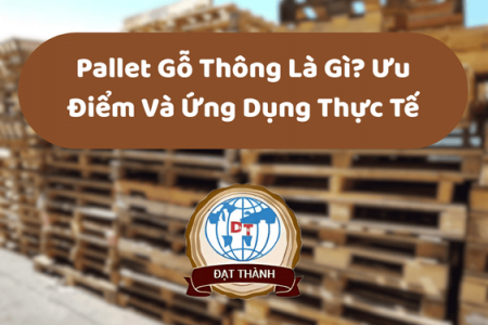 Pallet Gỗ Thông Là Gì? Ưu Điểm Và Ứng Dụng Thực Tế