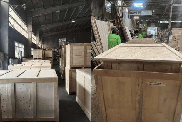 giao pallet gỗ tại TP.HCM